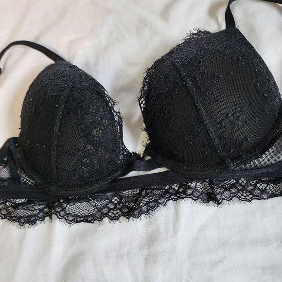 La senza Black Lace Bra - Picture 1 of 2